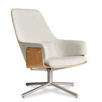 Lock Lounge Chair in Maharam Mode in Clavicle - Angle 3