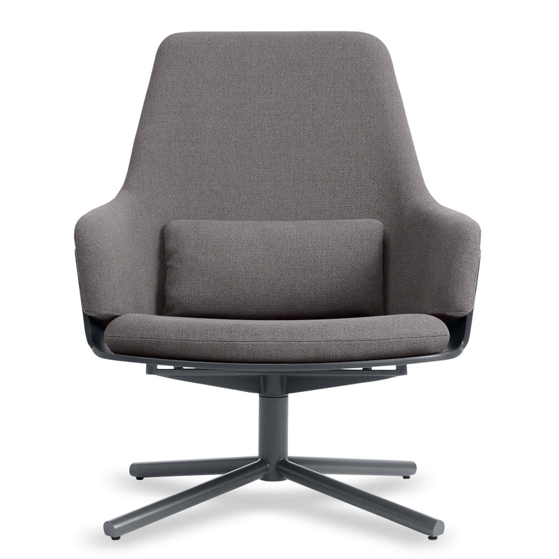 Lock Lounge Chair in Condit Charcoal