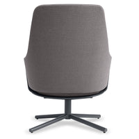 Lock Lounge Chair in Condit Charcoal - Angle 5