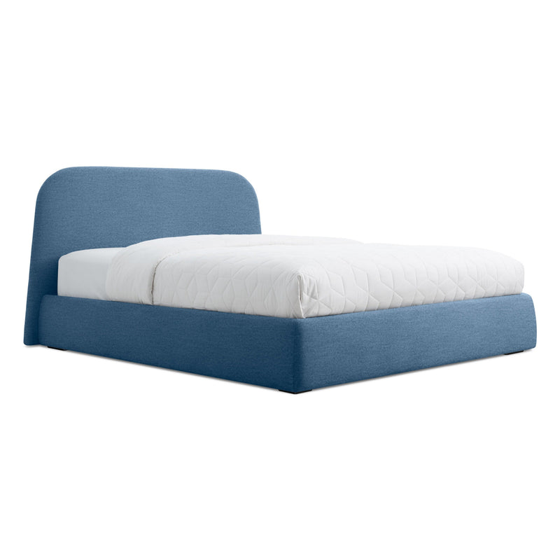 Lid Bed in Vesper Marine Blue - Angle 1