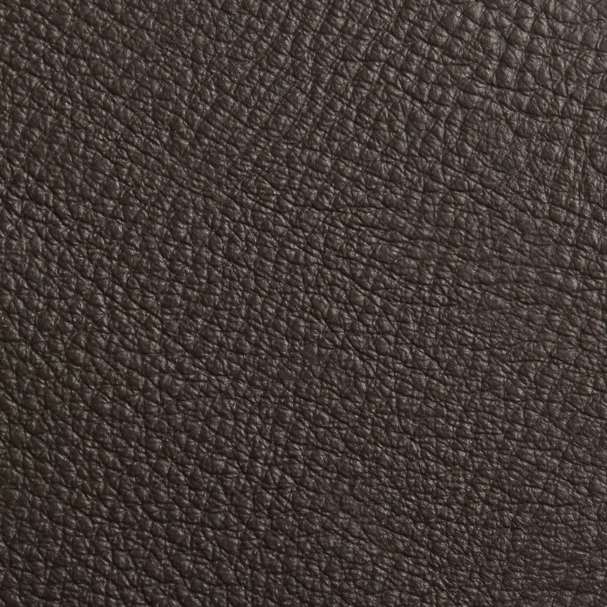 Close-up of dark brown leather texture