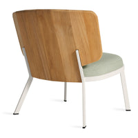 Low Fade Outdoor Lounge Chair in Sunbrella Oasis - Angle 7