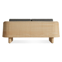 Loophole Outdoor 2 Seat Sofa in Toohey Charcoal - Angle 7