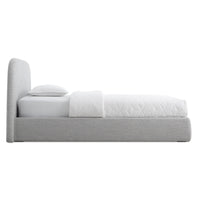 Lid Bed in Vesper Light Grey - Angle 4
