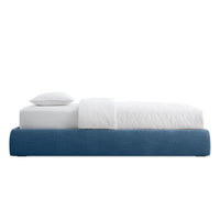 Lid Platform Bed in Vesper Marine Blue - Angle 3