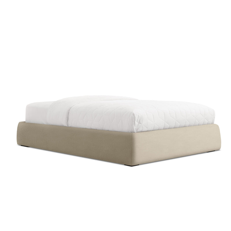 Lid Platform Bed in Barto Sand