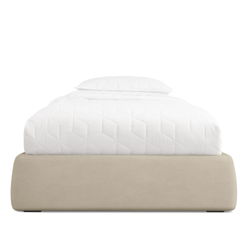 Lid Platform Bed in Barto Sand