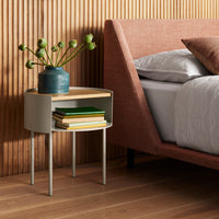 Li&#39;l Something Side Table in Dark Olive - Angle 8