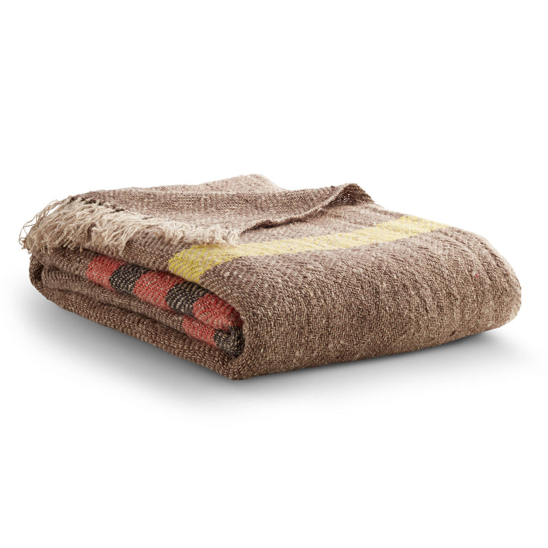 Lovely Linen Throw in Color Mix 2 - Angle 1