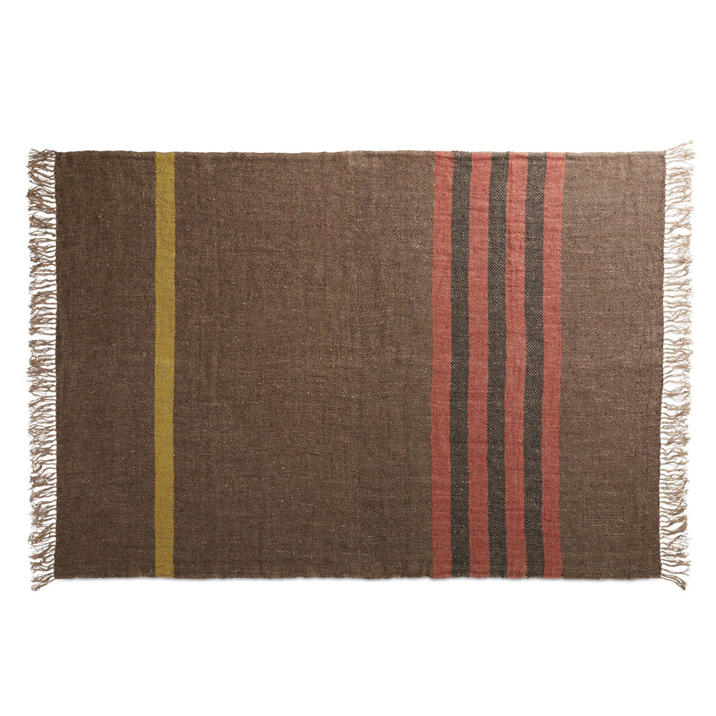 Lovely Linen Throw in Color Mix 2 - Angle 2