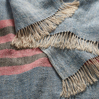 Lovely Linen Throw in Color Mix 3 - Angle 5