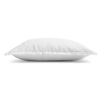 Blu Dot Stone Washed Linen Duvet Set in White - Angle 4