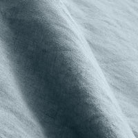 Blu Dot Stone Washed Linen Sheet Set in Grey Blue - Angle 6
