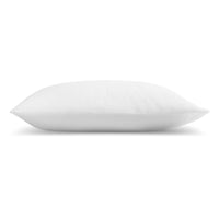 Blu Dot Stone Washed Linen Sheet Set in White - Angle 4