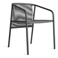 Lookout Outdoor Chair in Carbon - Angle 2