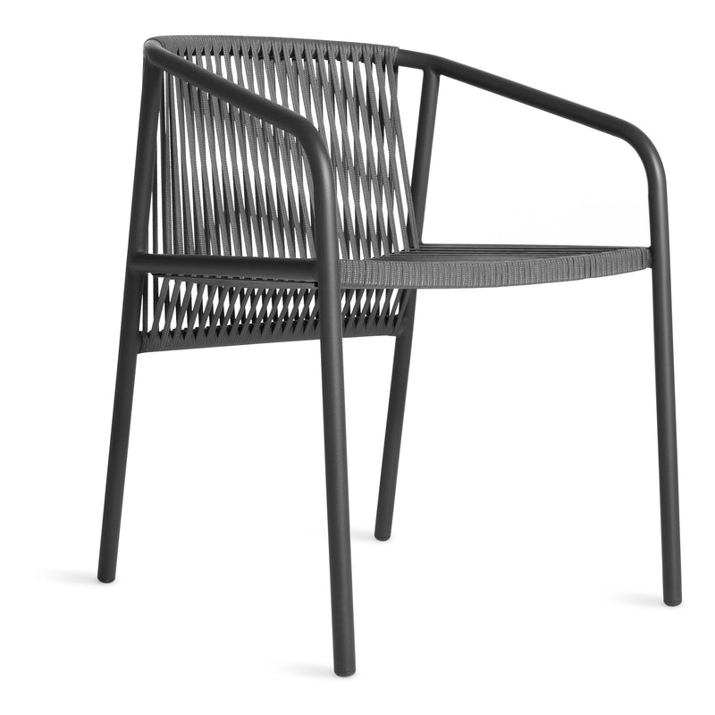 Lookout Outdoor Chair in Carbon