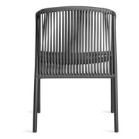 Lookout Outdoor Chair in Carbon - Angle 6