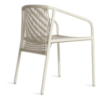 Lookout Outdoor Chair in White - Angle 6