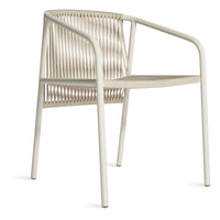 Lookout Outdoor Chair in White - Angle 1