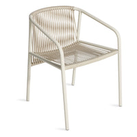 Lookout Outdoor Chair in White - Angle 3