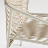 Lookout Outdoor Chair in White - Angle 8