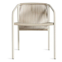 Lookout Outdoor Chair in White - Angle 4