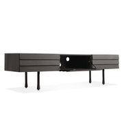 Lap Long and Low in Black on Ash / Black - Angle 5