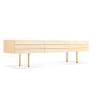 Lap Long and Low in Whitewashed Maple / Whitewashed Maple - Angle 2