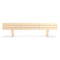 Lap Long and Low in Whitewashed Maple / Whitewashed Maple - Angle 1