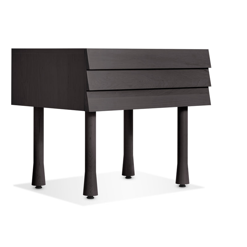 Lap Nightstand in Black on Ash / Black