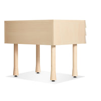 Lap Nightstand in Whitewashed Maple / Whitewashed Maple - Angle 7
