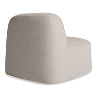 Looksee Swivel Lounge Chair in Kelso Sand - Angle 5