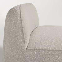 Looksee Swivel Lounge Chair in Kelso Sand - Angle 6