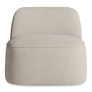 Looksee Swivel Lounge Chair in Kelso Sand - Angle 1