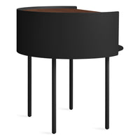 Li'l Something Side Table in Oblivion - Angle 6