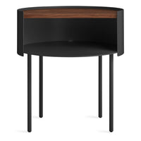 Li'l Something Side Table in Oblivion - Angle 1