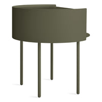 Li&#39;l Something Side Table in Dark Olive - Angle 4