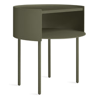 Li&#39;l Something Side Table in Dark Olive - Angle 2