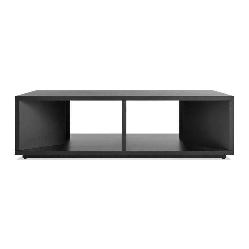 Low Space Coffee Table in Black on Ash