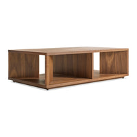 Low Space Coffee Table in Walnut - Angle 4