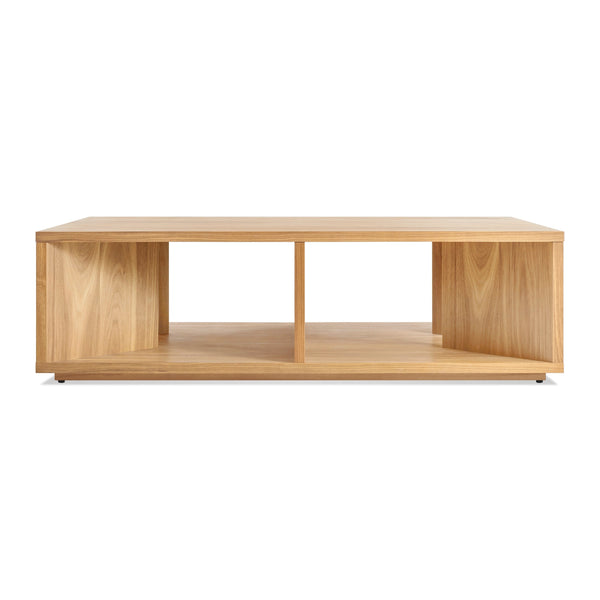 Low Space Coffee Table in White Oak - Angle 1