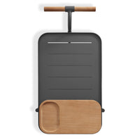 Longday Bar Cart in Carbon - Angle 11