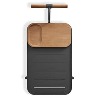 Longday Bar Cart in Carbon - Angle 10