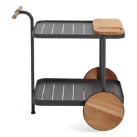 Longday Bar Cart in Carbon - Angle 7