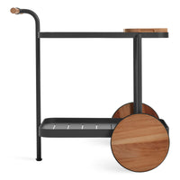 Longday Bar Cart in Carbon - Angle 1