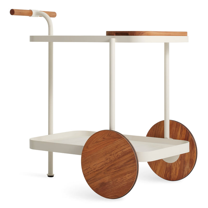 Longday Bar Cart in Carbon - Angle 2