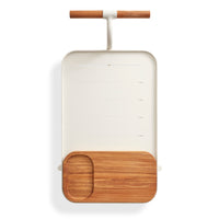 Longday Bar Cart in White - Angle 11