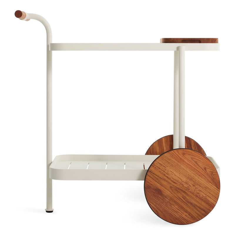 Longday Bar Cart in Carbon - Angle 1