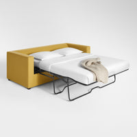 Mono 81" Sleeper Sofa in Maharam Candor in Flare - Angle 8
