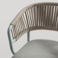 Mate Outdoor Chair en Toohey Breezy Blue - ángulo 7
